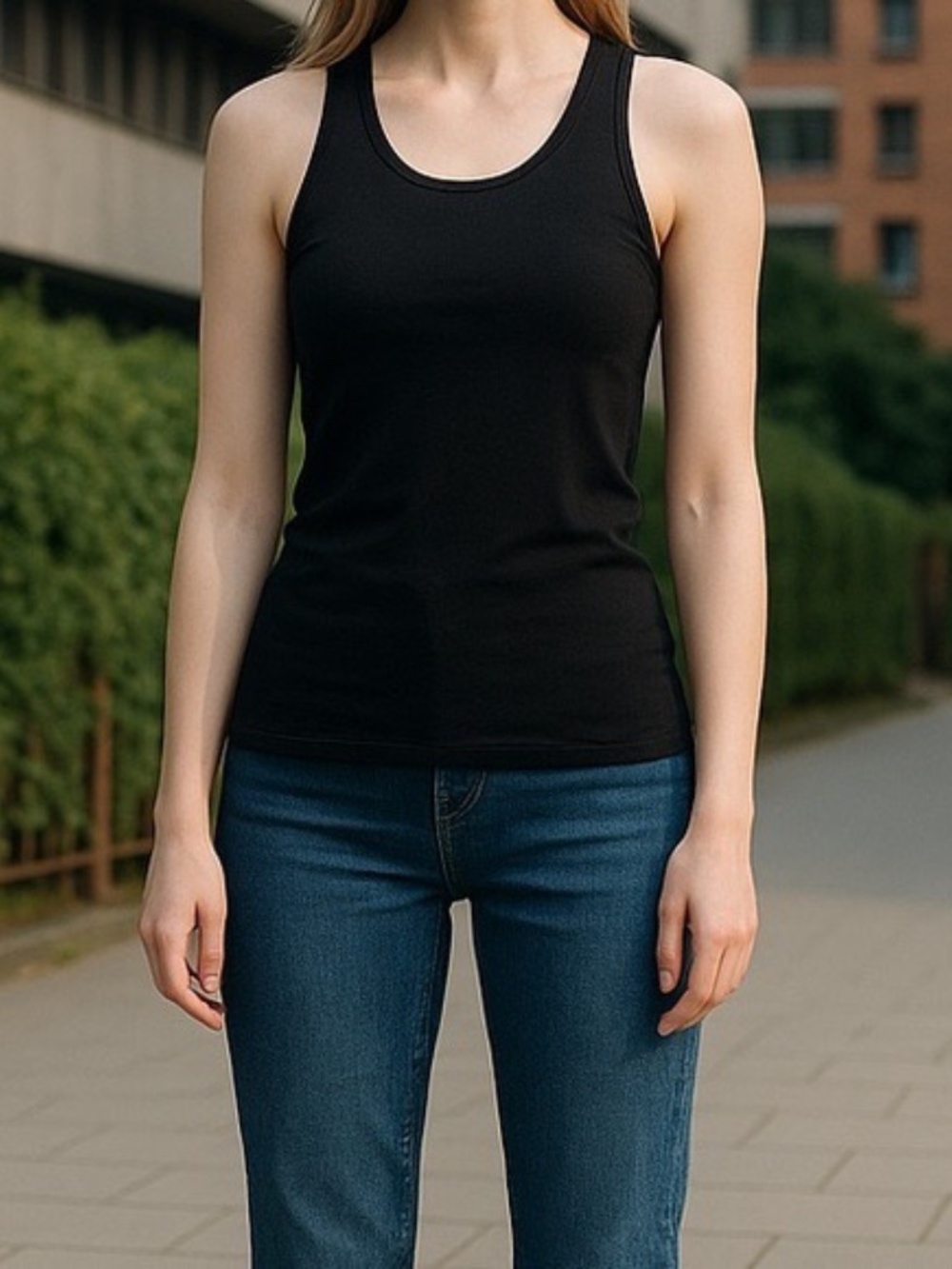 Skinnygirl Black Smoothers n’ Shapers Tank Top Size XL